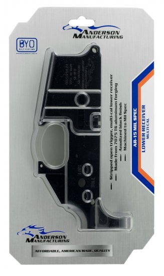 ANDERSON MANUFACTURING STRIPPED LOWER AR-15 223/5.56/MULTI CAL - Click Image to Close