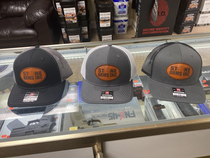 STONE ARMS INC TRUCKER HATS ! LIMITED EDITION ! - Click Image to Close
