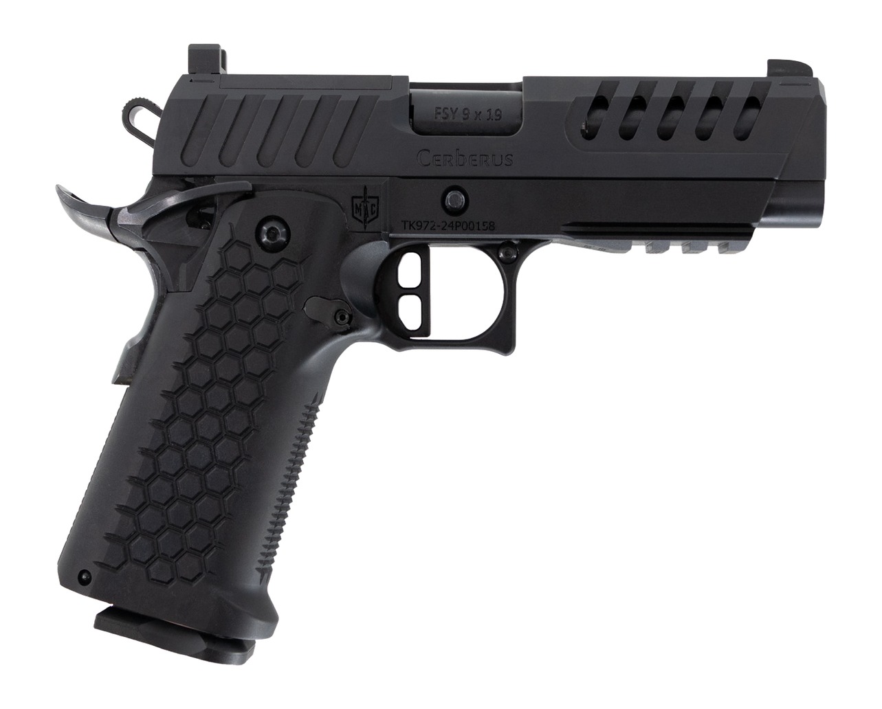 (image for) MAC CERBERUS 9MM 4.4" PORTED 17+1