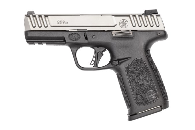 SMITH & WESSON SD9 2.0 9MM 4" TWO TONE NEW MODEL - Click Image to Close