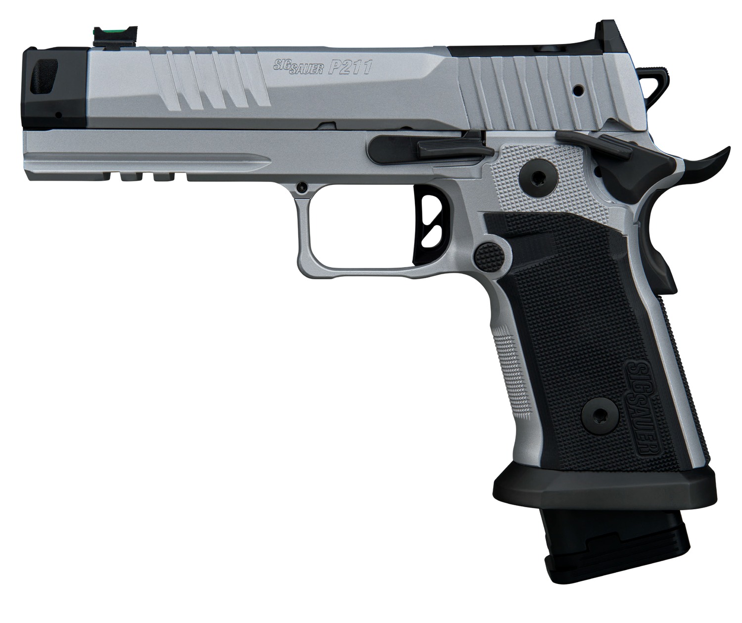 SIG SAUER P211 GTO QUIKSILVER 9MM 4.4" 23+1 (image for) SIG SAUER P211 GTO QUIKSILVER 9MM 4.4" 23+1