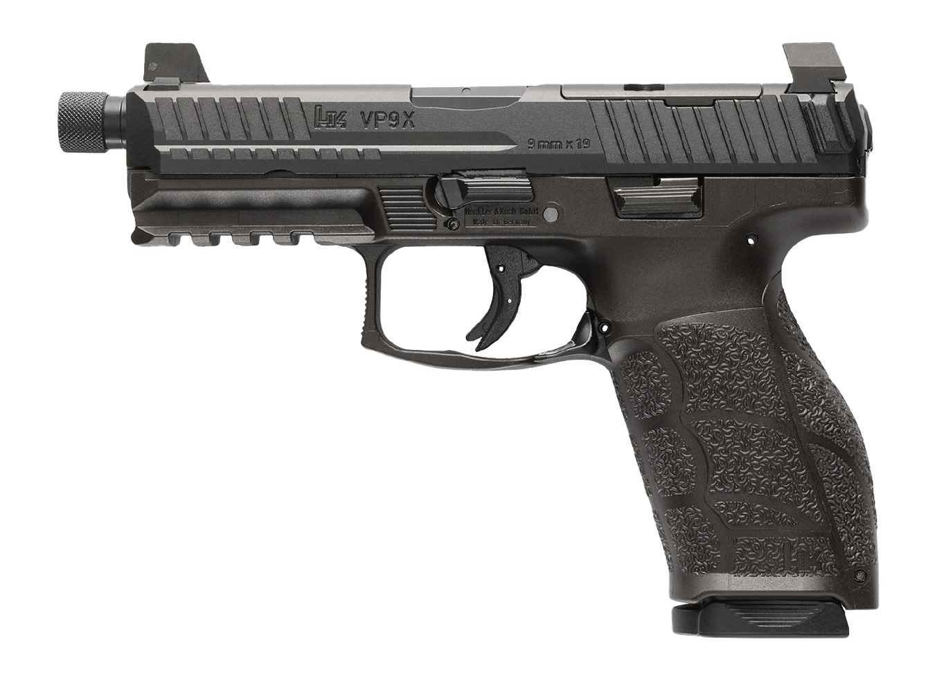 HECKLER & KOCH HKVP9A1X TACTICAL 9MM 4.7" 20+1 THREADED (image for) HECKLER & KOCH HKVP9A1X TACTICAL 9MM 4.7" 20+1 THREADED