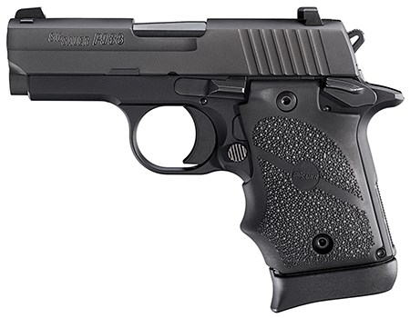 SIG SAUER P938 9MM NITRON BLACK RUBBER GRIPS - Click Image to Close