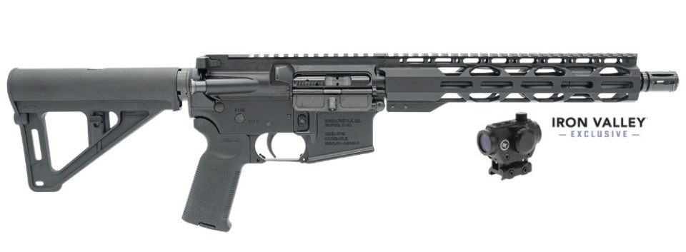 (image for) RADICAL RF-15 5.56 10.5" PISTOL WITH RED DOT