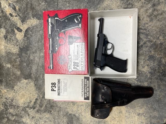 WALTHER/INTERARMS P38 9MM USED/VG CONDITION - Click Image to Close