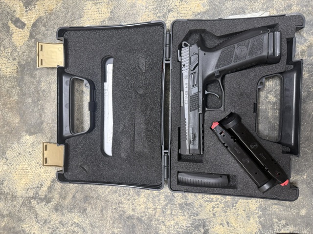 CZ P-09 9MM USED/VG CONDITION (image for) CZ P-09 9MM USED/VG CONDITION