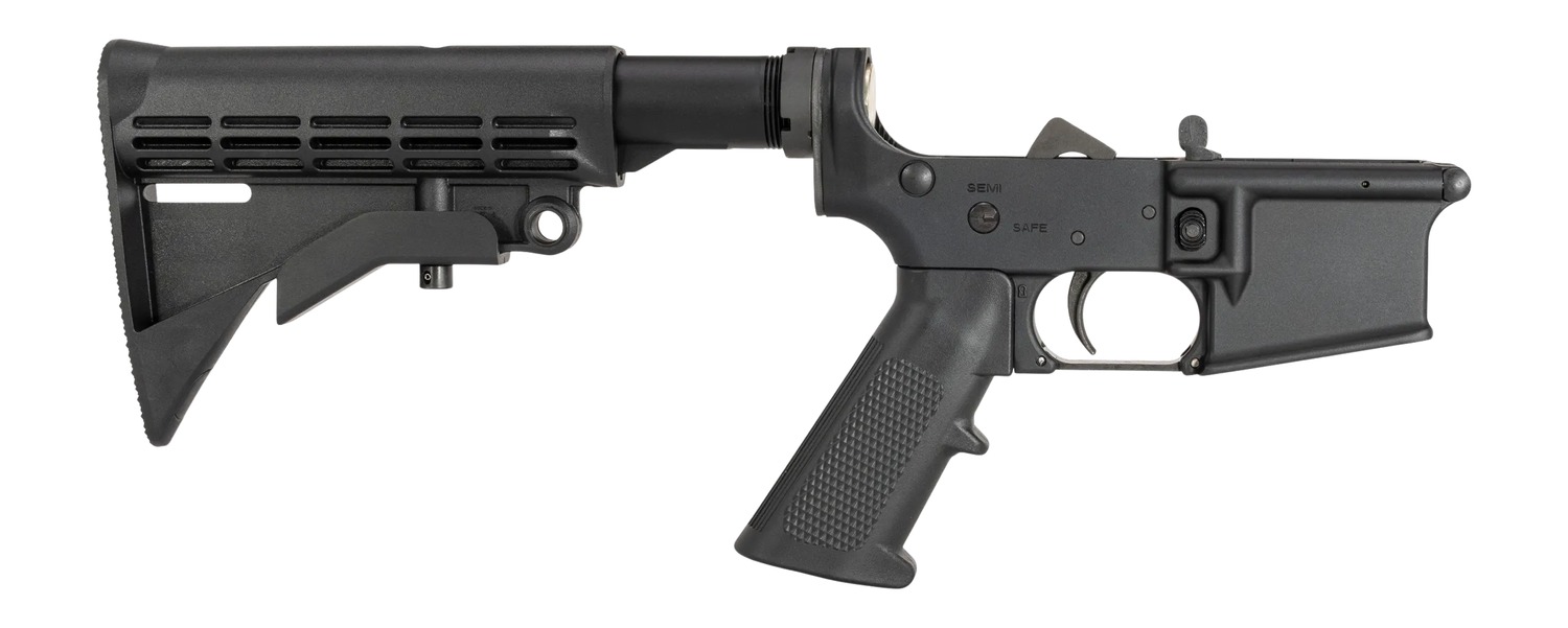 ONE HORSE AR15 COMPLETE LOWER RECEIVER (image for) ONE HORSE AR15 COMPLETE LOWER RECEIVER