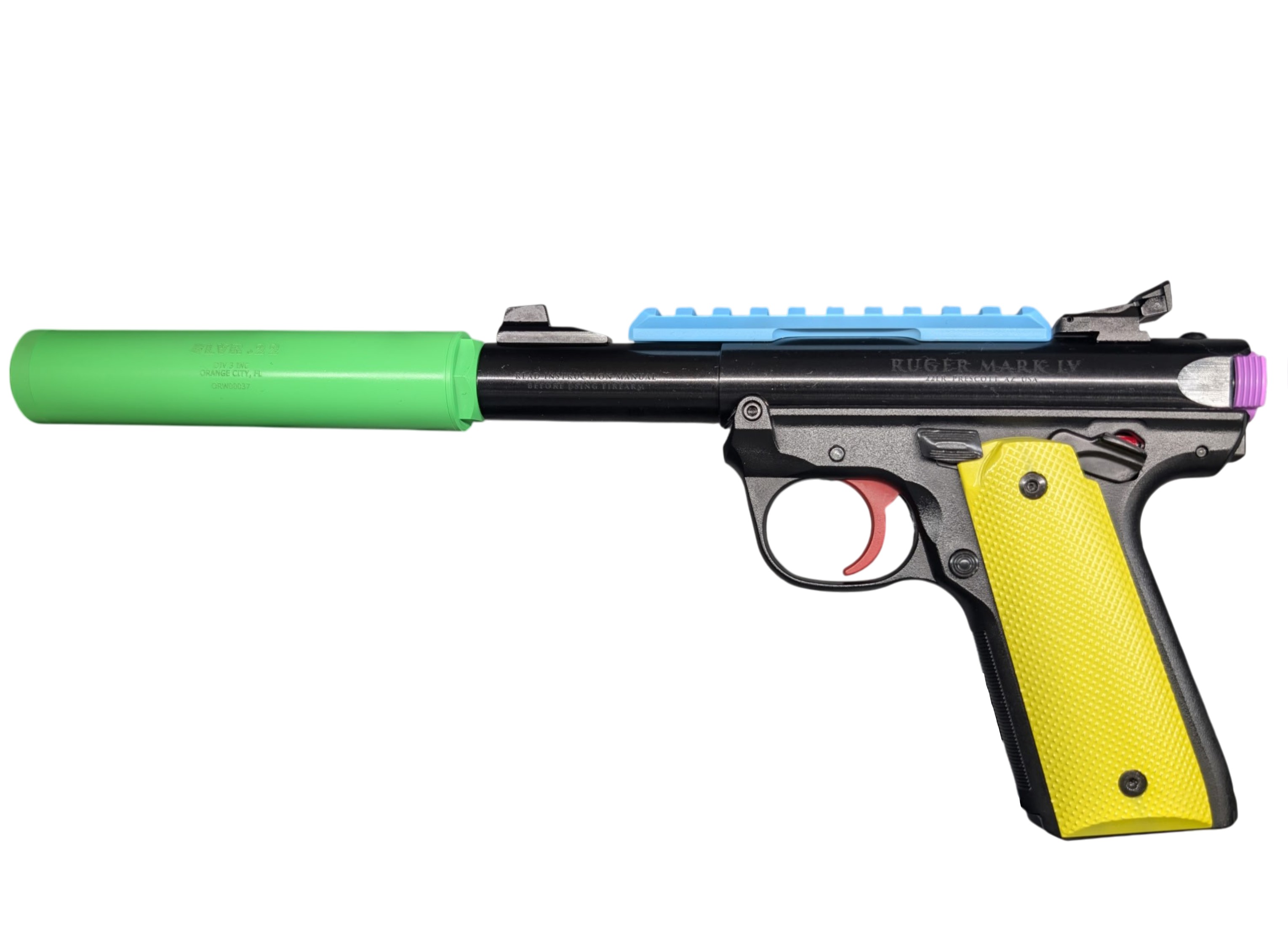 (image for) RUGER 22/45 MK IV 22LR PARROT CAN KIT W/DIV3 PARROT CAN