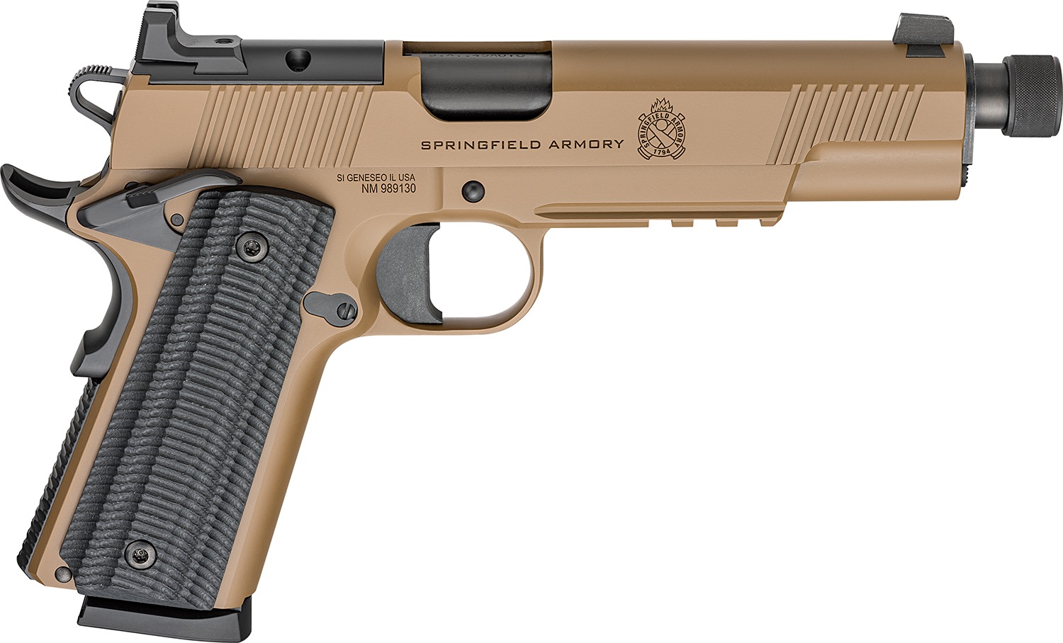 SPRINGFIELD ARMORY OPERATOR 45ACP 5" 8+1 AOS THREADED (image for) SPRINGFIELD ARMORY OPERATOR 45ACP 5" 8+1 AOS THREADED
