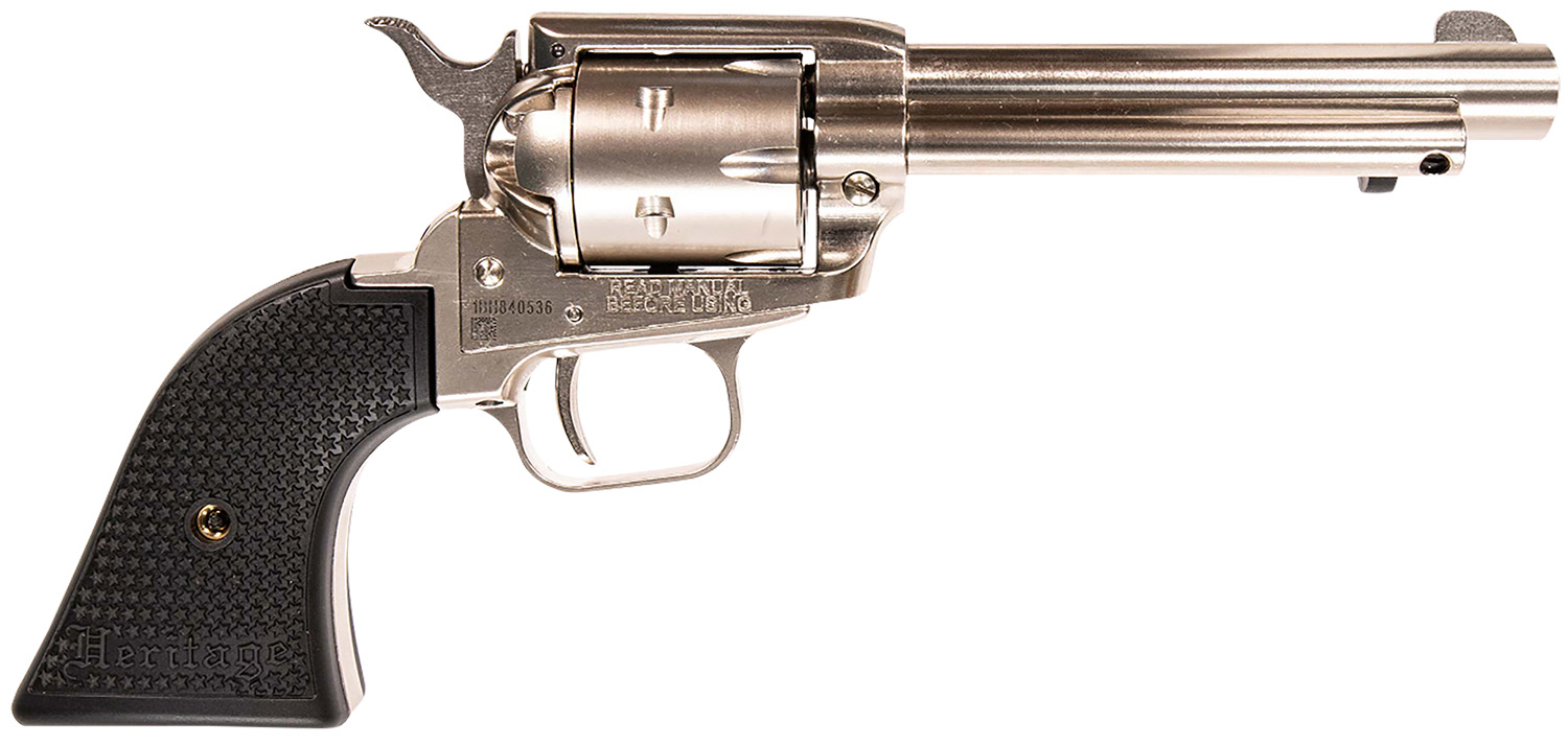 HERITAGE ROUGH RIDER 22LR 4.75" NICKEL STAR (image for) HERITAGE ROUGH RIDER 22LR 4.75" NICKEL STAR