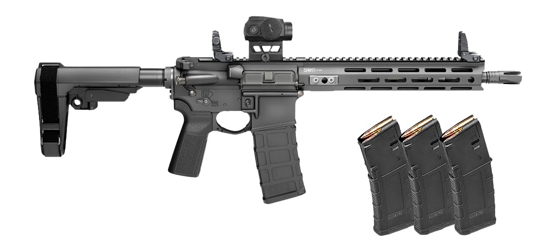SPRINGFIELD ARMORY SAINT VICTOR 5.56 PISTOL 11.5" GEAR PAC (image for) SPRINGFIELD ARMORY SAINT VICTOR 5.56 PISTOL 11.5" GEAR PAC