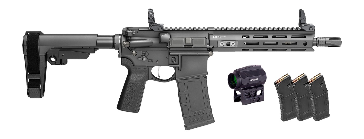 SPRINGFIELD ARMORY SAINT VICTOR 300 BLACKOUT 9.5" PISTOL GEAR PAC (image for) SPRINGFIELD ARMORY SAINT VICTOR 300 BLACKOUT 9.5" PISTOL GEAR PAC